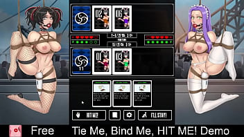 Tie me bind me hit me demo free steam demo game card game adventure 2d adult bdsm bondage eroge erotic female protagonist hentai nsfw