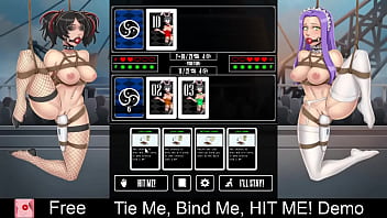 Tie Me Bind Me Hit Me Demo Free Steam Demo Game Card Game Adventure 2d Adult Bdsm Bondage Eroge Erotic Female Protagonist Hentai Nsfw thumbnail