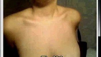 Stunning emo chick on hidden cam