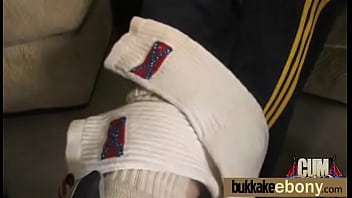 Ebony fucked by a group of white dicks in gangbang 26