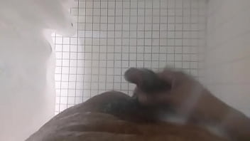 Slow motion shower head orgasam