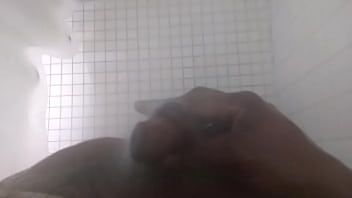 Slow motion shower head orgasam