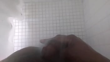 Slow motion shower head orgasam