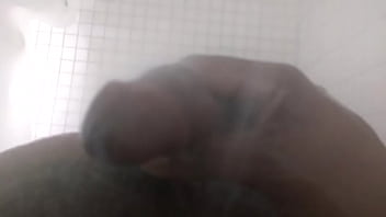 Slow motion shower head orgasam