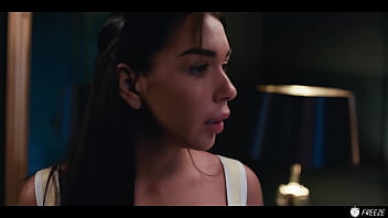 Lesbian freeze fetish brunette latina girl stops time and pranks coco bae while sucking her tits