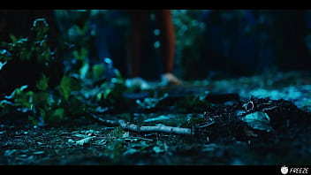 Lesbian freeze fetish brunette latina girl stops time and pranks coco bae while sucking her tits