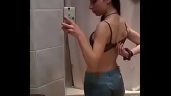 Taking off my bra tease