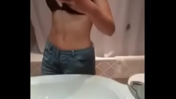 Taking off my bra tease