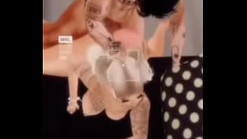 Big booty slut fucks in front of cuckhold husband on vu