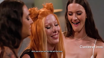 Fucked senseless by her own besties