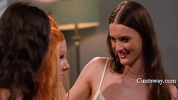 Fucked senseless by her own besties