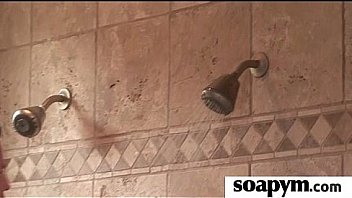 Friend gives him a soapy massage 21