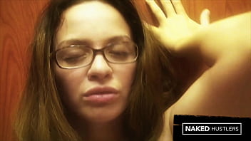 Big titty secretary is a baddie milf that masturbates in her work elevator