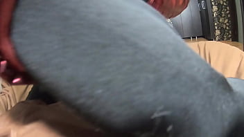 Preview The Nympho Wife Plays With Her Camel Toe Jumpsuit And Put Some Cum On Her Shinny Red Down Jacket 230 thumbnail