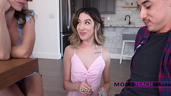 Stepmom interviewing babysitter for me how many dicks have you suck