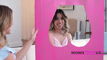 Stepmom interviewing babysitter for me how many dicks have you suck