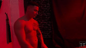 The whore submissively accepts her punishment