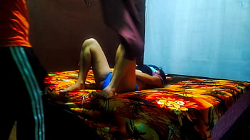 My stepfather paces around the house until nightfall so he can spend the night in my apartment he starts fucking me