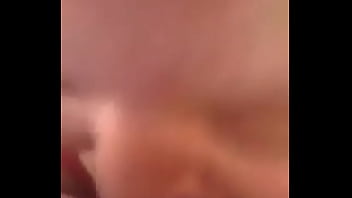 Dumb slut slurps cock