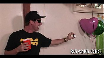 Watch great group banging