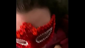 Took her to the back of the ballroom