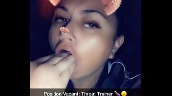 Throat filler for becky