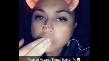 Throat filler for becky