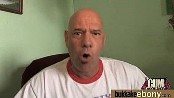 Busty black babe bubble bath group cocksuck 5