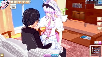 Cutie dragon girl kanna services lucky cock