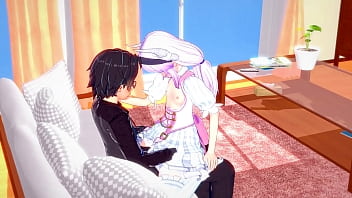 Cutie dragon girl kanna services lucky cock