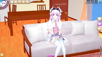 Cutie dragon girl kanna services lucky cock