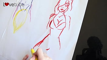 British teen draws nudes