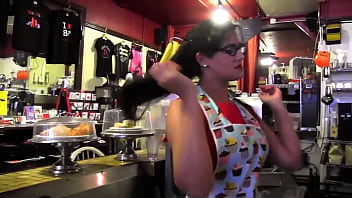 Lesbian love between penny barber and alani pi two sluts with small natural breasts play with their wet pussies