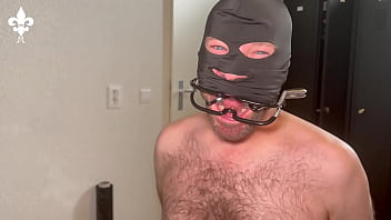 Spit swallowing and gagging video