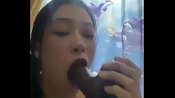 Puke deepthroat training for sex deprived latina teen