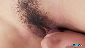 Initially they were in the shower and then they moved to the bed where she received ejaculate within her vagina