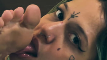 Time for a bondage and foot worship session who wants to join