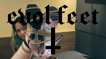 Time for a bondage and foot worship session who wants to join