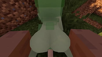 Трахнул девушку слайм во все щели