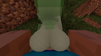 Трахнул девушку слайм во все щели