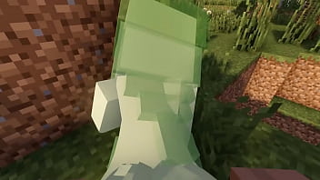 Трахнул девушку слайм во все щели