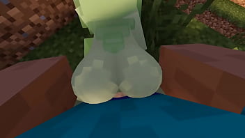 Трахнул девушку слайм во все щели