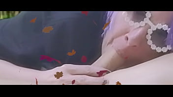 Drinking cum from his uncut cock