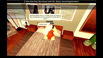 Roblox slut gets fucked