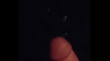 Huge amateur cumshot pov