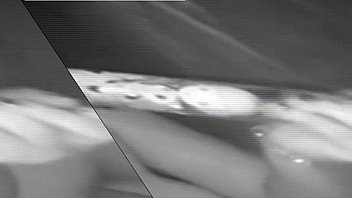 Girl alone at home making mischief