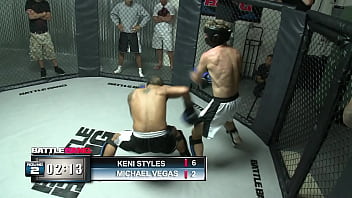 Fucking in a mma ring