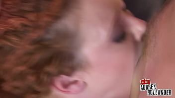 Redhead audrey rubs cunt before otto slams her asshole