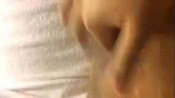 Girl plays with herself