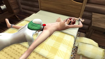 Creepy clown lured red head to a cabin in the woods to fuck